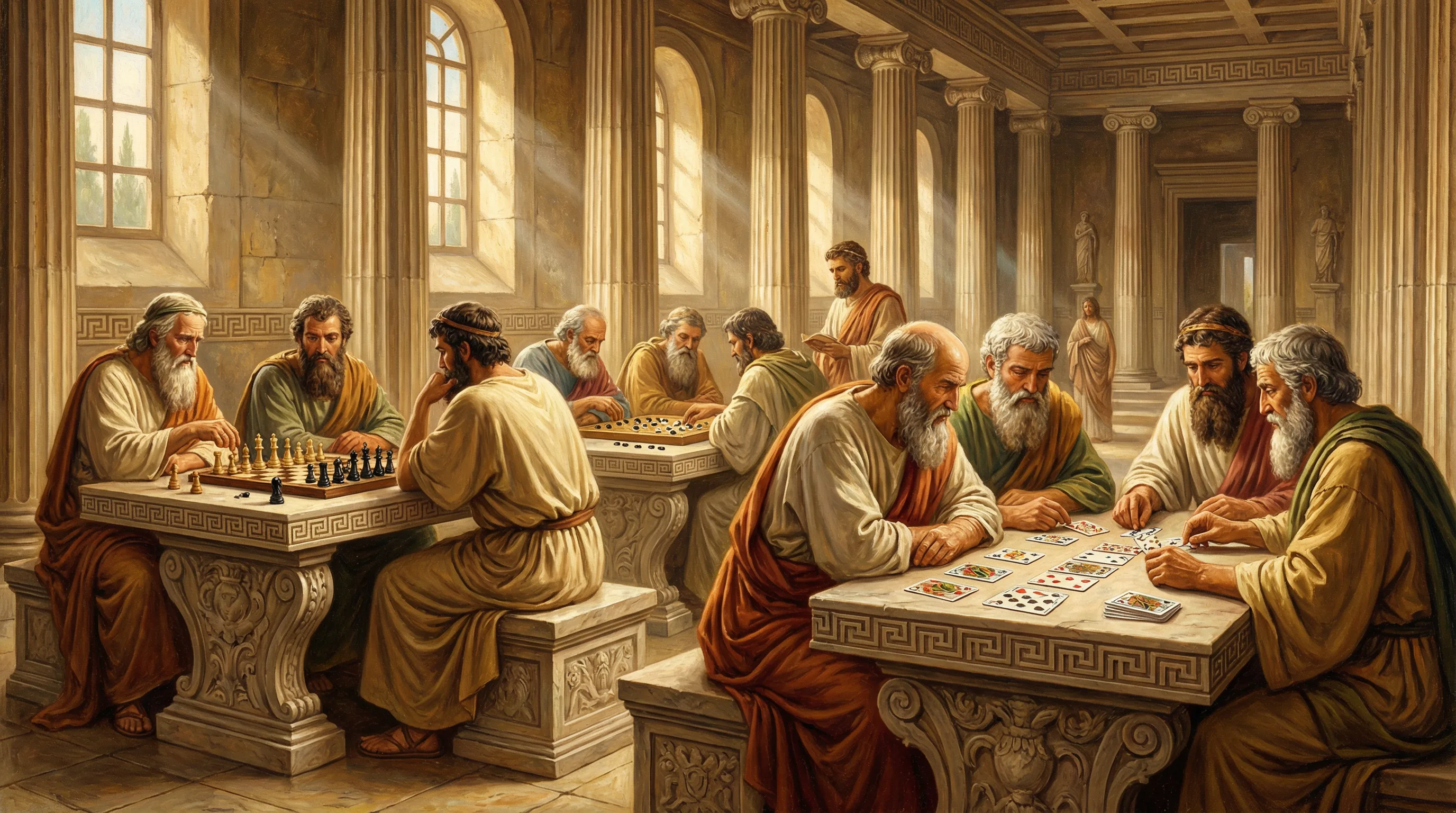 巅峰国际棋牌游戏大全古希腊智慧神殿